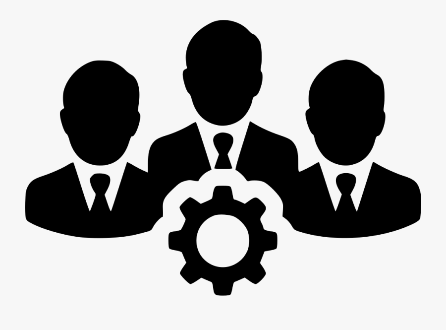 Teamwork People Users Gear Team Group - Target Audience Icon Png, Transparent Clipart