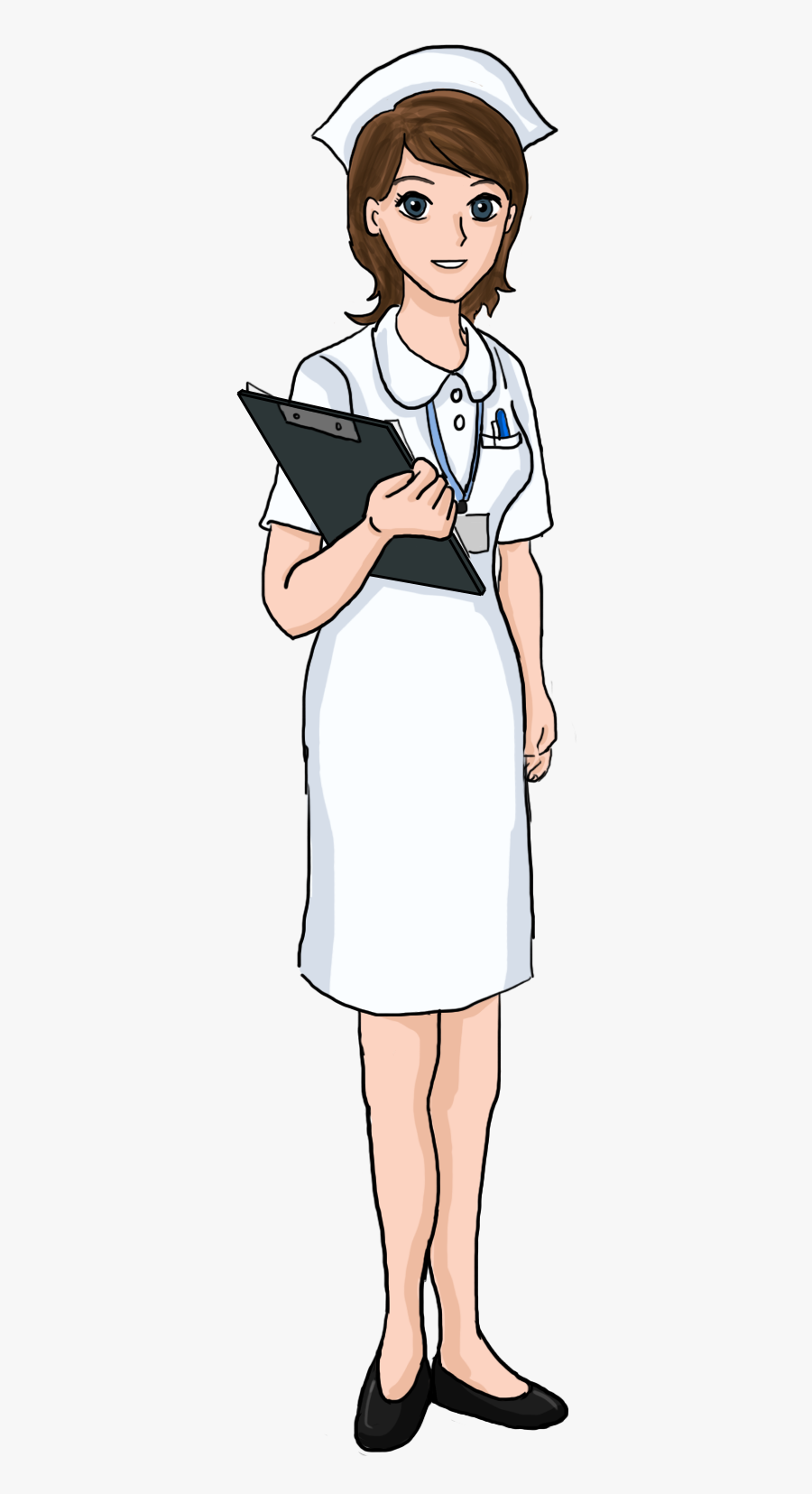 Cartoon Pictures Of Nurses Clipart Image - Nurse Clipart, Transparent Clipart
