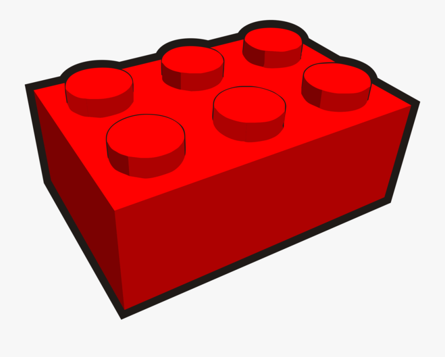 Building Block Plastic Toy - Clipart Kostenlos Baustein Grün, Transparent Clipart