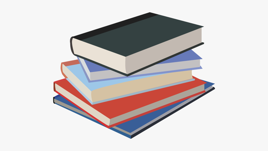 Clipart Library Stack Book - Transparent Stack Of Books, Transparent Clipart