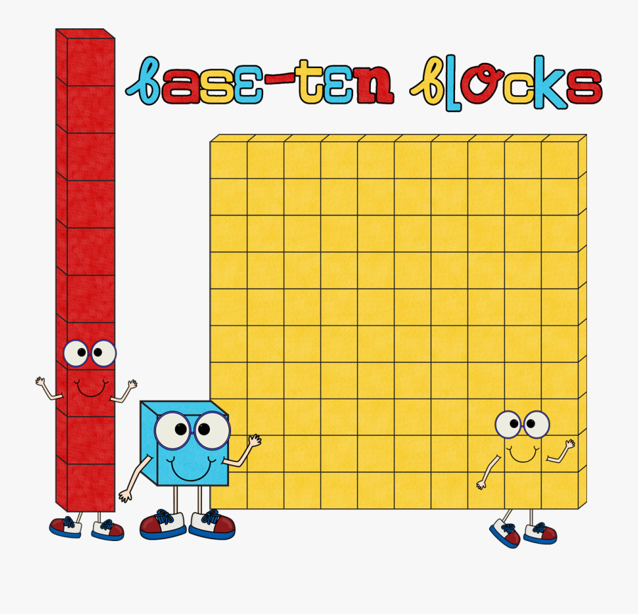 Base Ten Clipart - Hundreds Tens And Units Clipart , Free Transparent ...