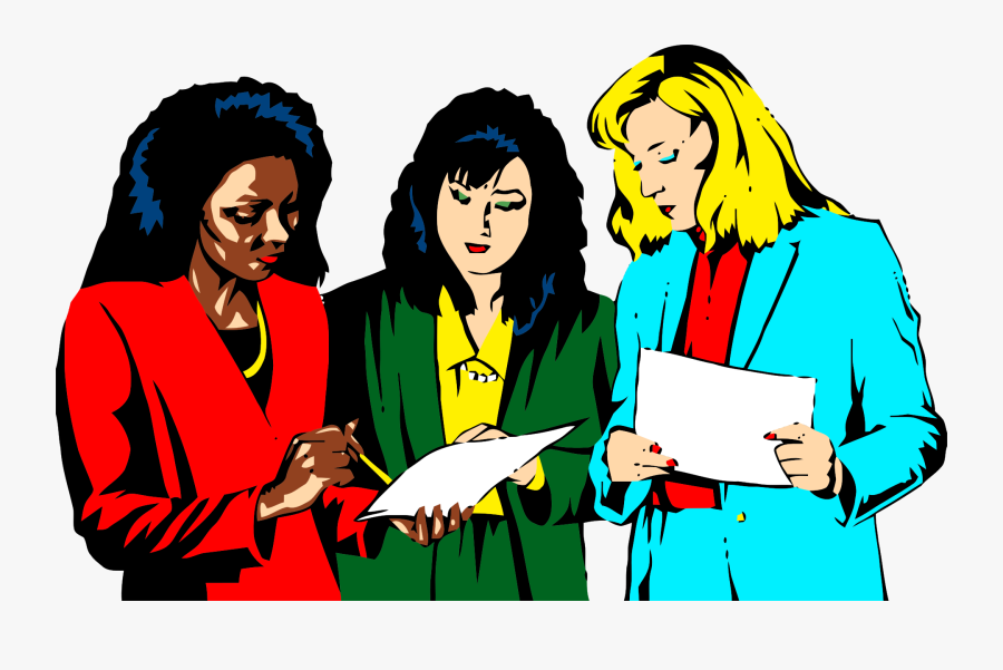 Women Teamwork - Group Of Women Png, Transparent Clipart