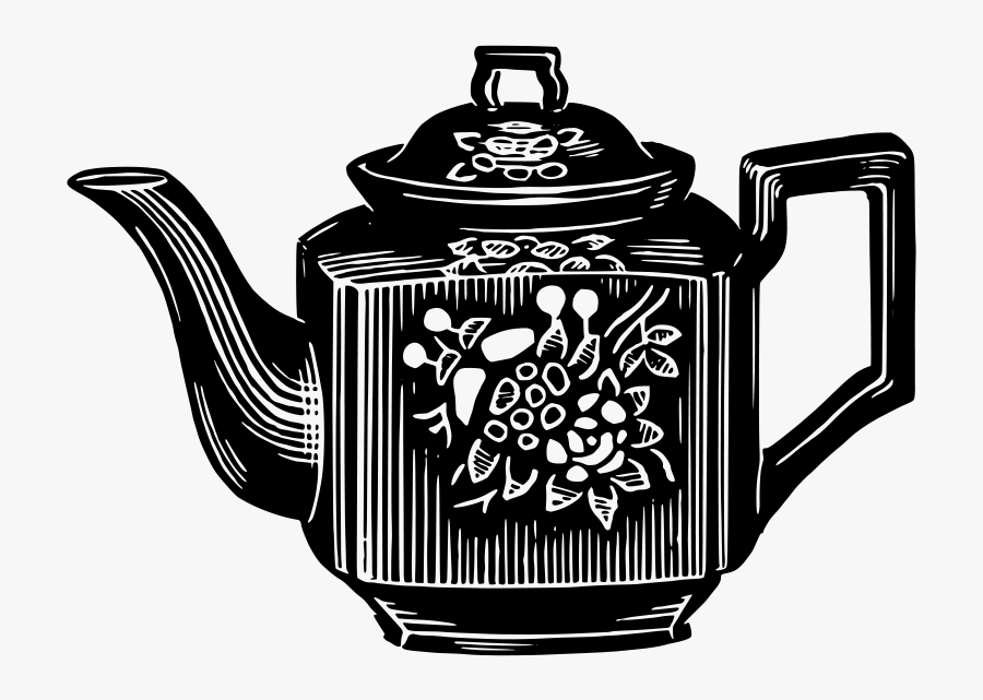 Teapot - Чайник Вектор Пнг, Transparent Clipart