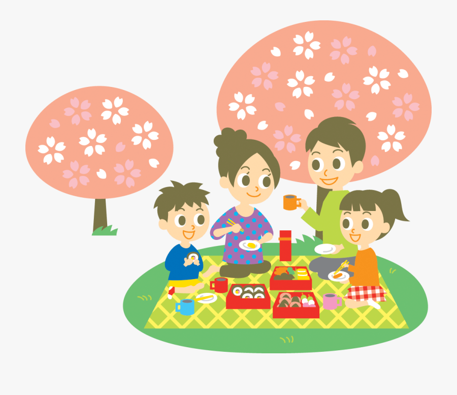 Ohanami Drawings, Transparent Clipart