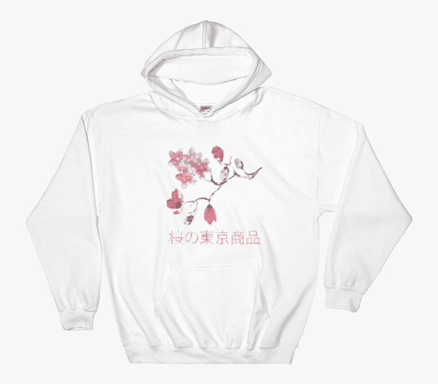 Cherry Blossom Png Aesthetic - Miata Hoodie, Transparent Clipart