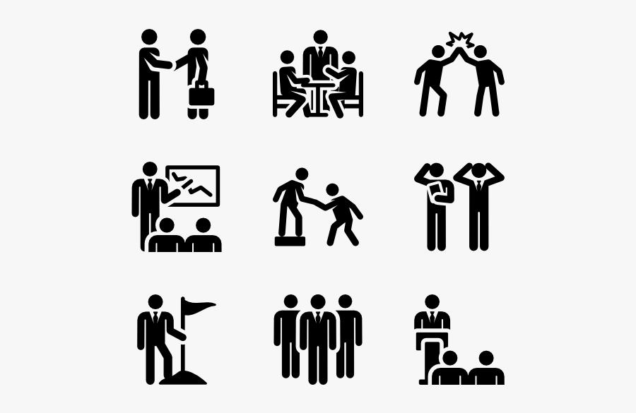 Team Icon Vector - People In Restaurant Icon, Transparent Clipart