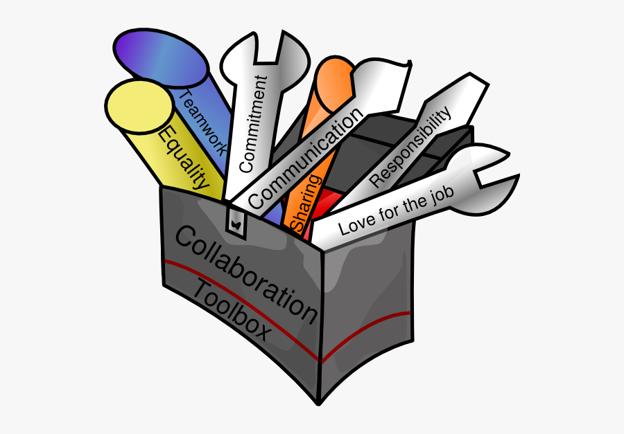 Collaboration Toolbox Clip Art - Collaboration Clip Art, Transparent Clipart