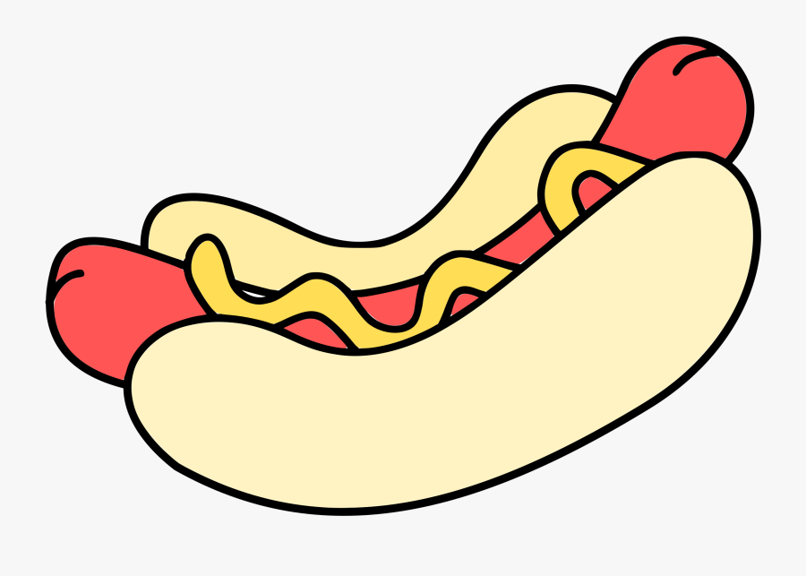 Area,food,artwork - Hot Dog Clip Art, Transparent Clipart