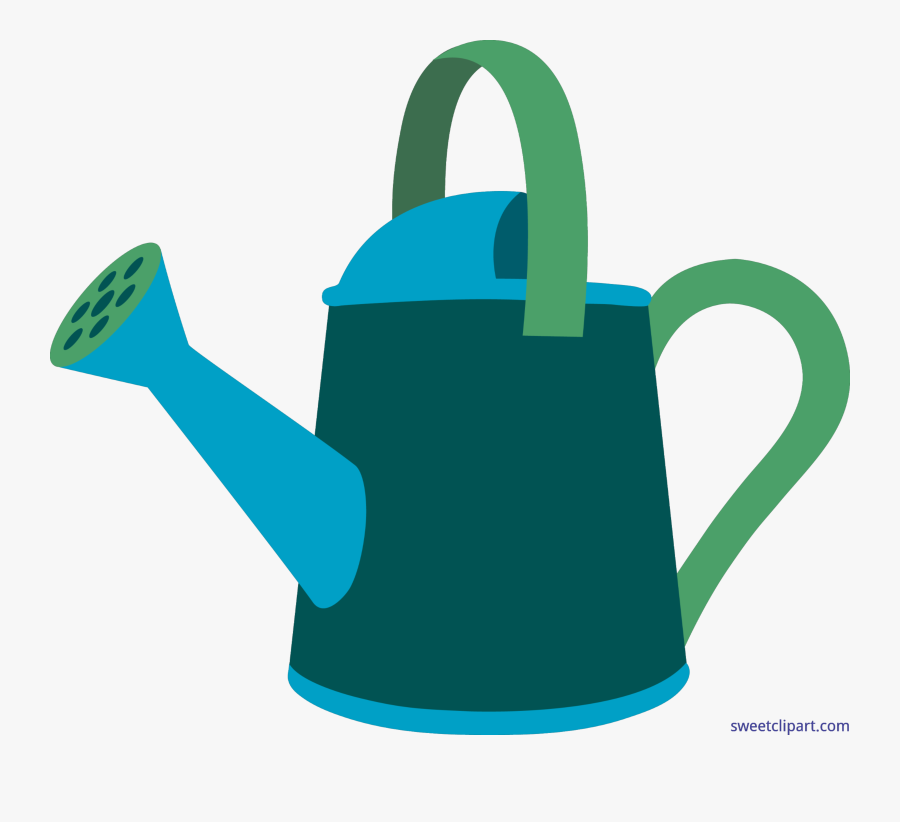 Watering Can,green,clip - Clip Art Watering Can, Transparent Clipart
