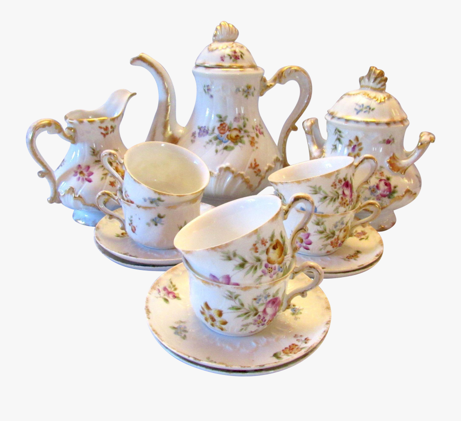 Transparent Tea Set Png - Saucer, Transparent Clipart