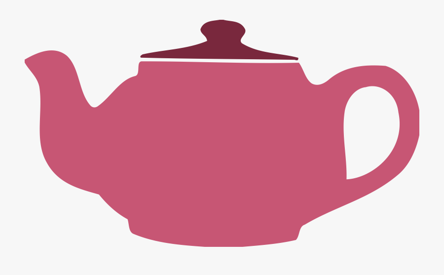 Pink Clipart Teapot - Teapot, Transparent Clipart