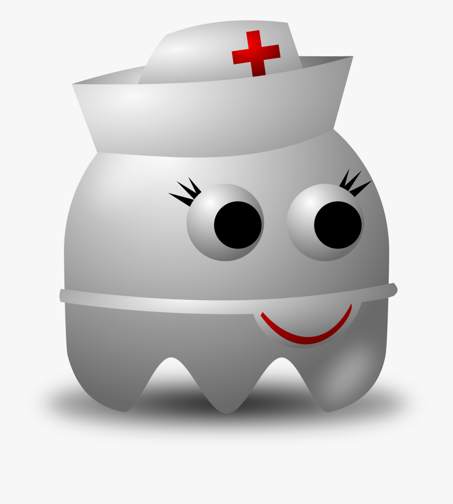 Nurse Clip Arts - Pac Man Ghost Angel, Transparent Clipart