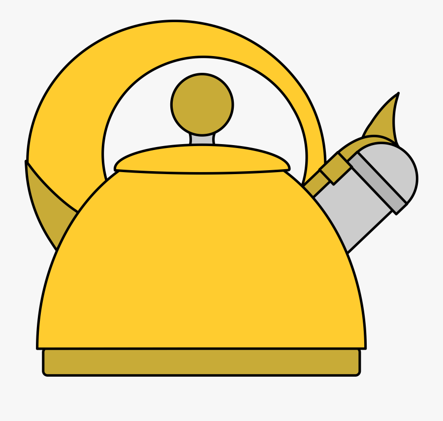 Area,artwork,yellow - Kettle Clipart Png, Transparent Clipart