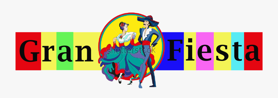 Gran Fiesta Eatery - Mexican Folk Dance Clip Art, Transparent Clipart