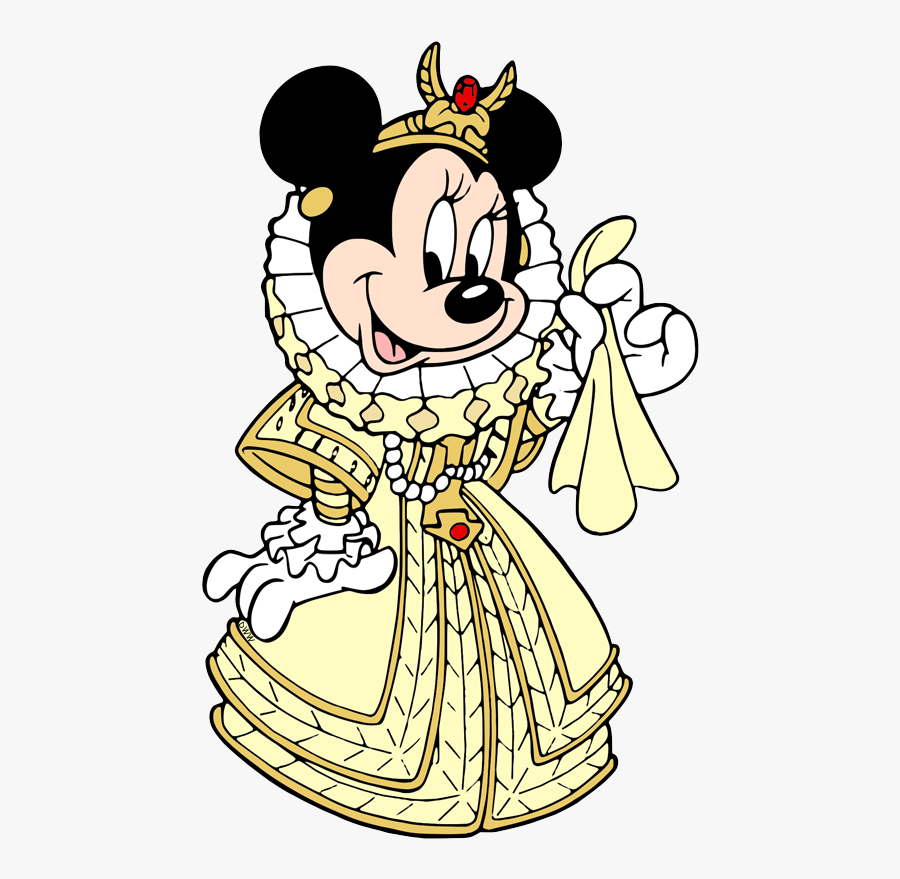 Nurse Clipart Minnie Mouse - Coloring Queen Minnie Mouse, Transparent Clipart