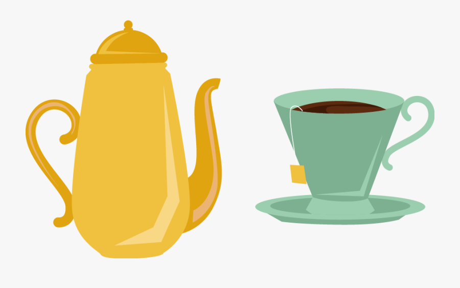 Teapot Coffee Cup Mug - Teapot, Transparent Clipart