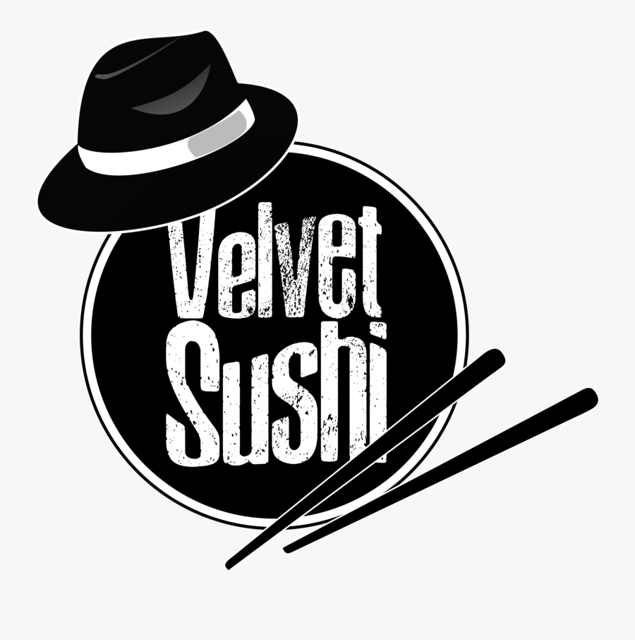 Velvet Sushi Jazz Band Website Design Logo - Illustration, Transparent Clipart
