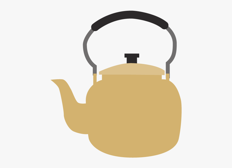Copper Teapot Clipart, Transparent Clipart