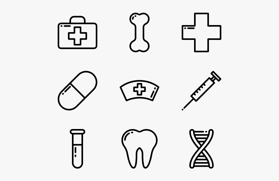 Health And Medical - Medical Equipment To Draw, Transparent Clipart