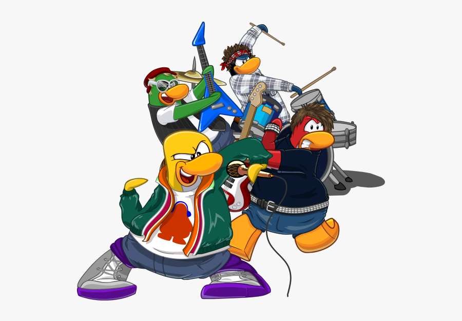 Penguin Club Wiki Fandom - Club Penguin Island Penguin Band, Transparent Clipart