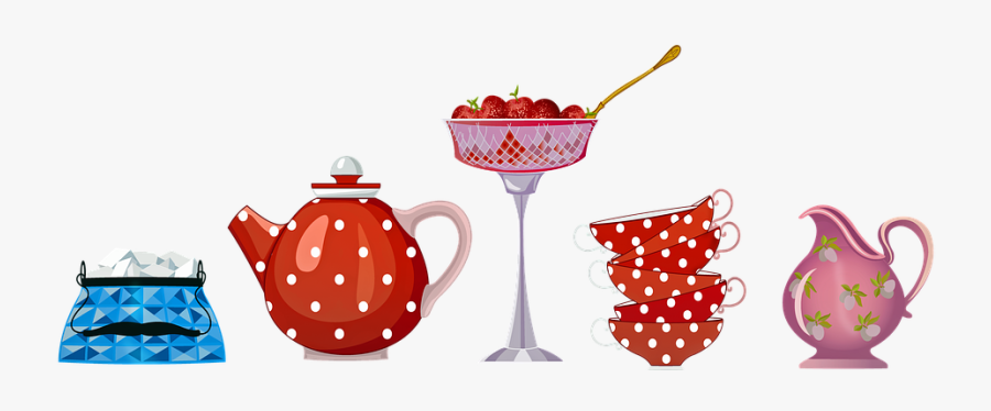Teapot, High Tea, Delicious, Table - Afternoon Tea Graphic Transparent, Transparent Clipart