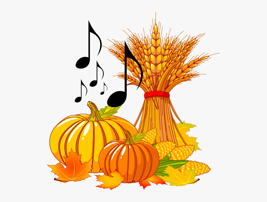 Transparent School Band Clipart - Fall Harvest Clip Art, Transparent Clipart