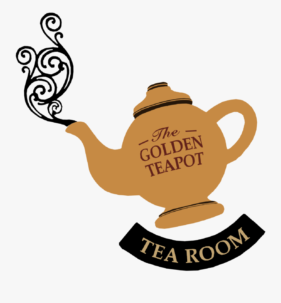 Vector Free Stock The Golden At Glenhyrst - Golden Teapot, Transparent Clipart
