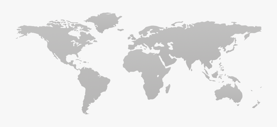 Transparent Clipart World Map Outline - Singapore Tiny Red Dot, Transparent Clipart