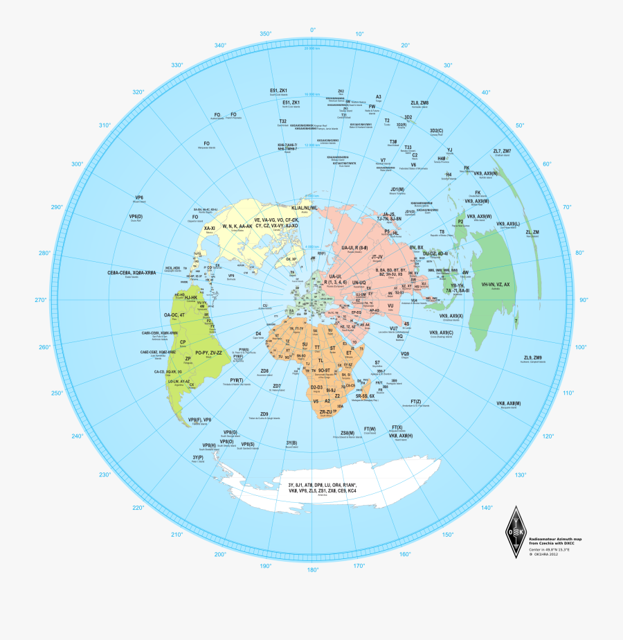 Map,sphere,area - Circular Map Of The World, Transparent Clipart