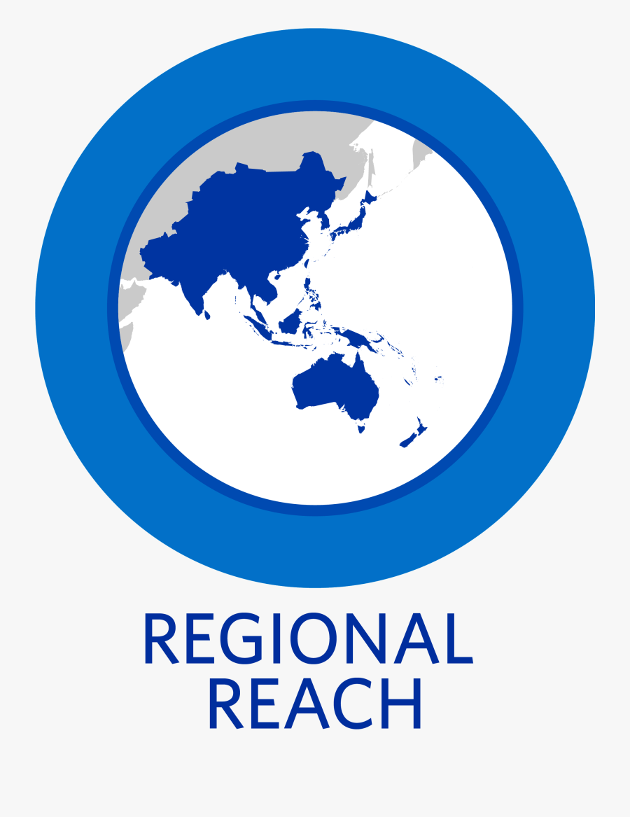 Regional Reach Across The Asia Pacific - Staple Food World Map, Transparent Clipart