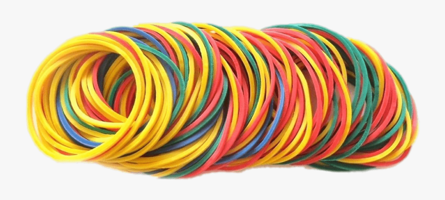 Coloured Rubber Bands - Rubber Band Png, Transparent Clipart