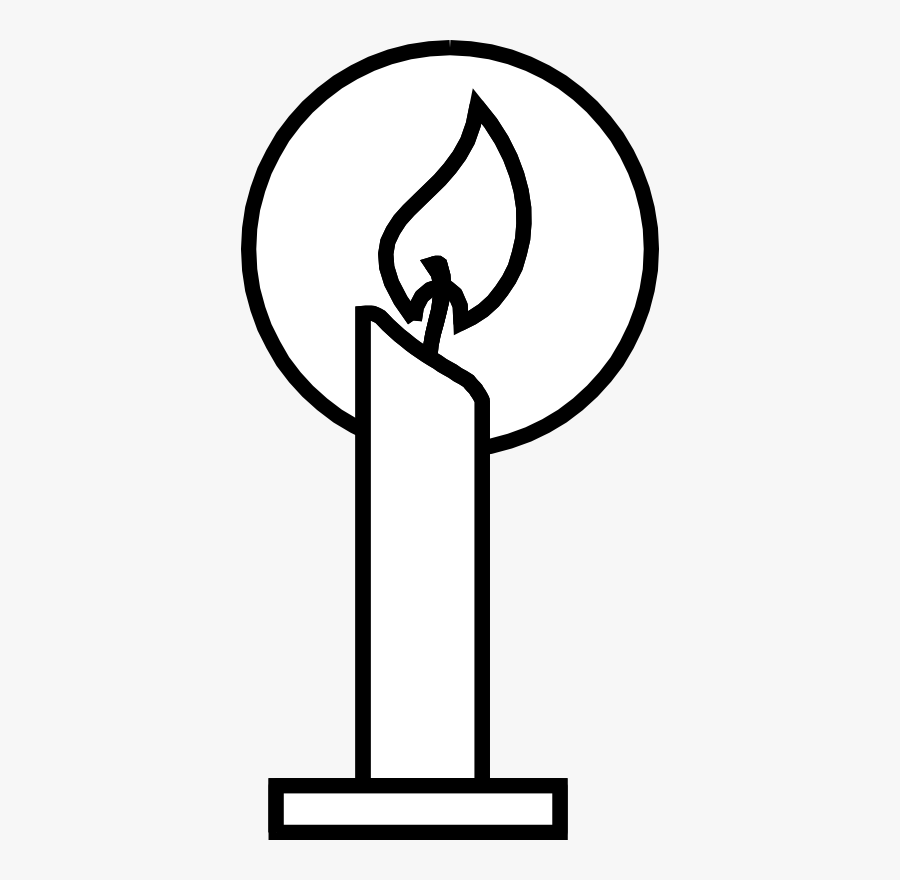 Candles Christian Clipart - Symbol That Represents Jesus, Transparent Clipart
