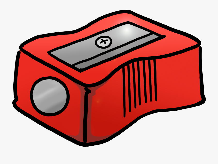 Stationery - Clipart - Pencil Sharpener Clipart, Transparent Clipart