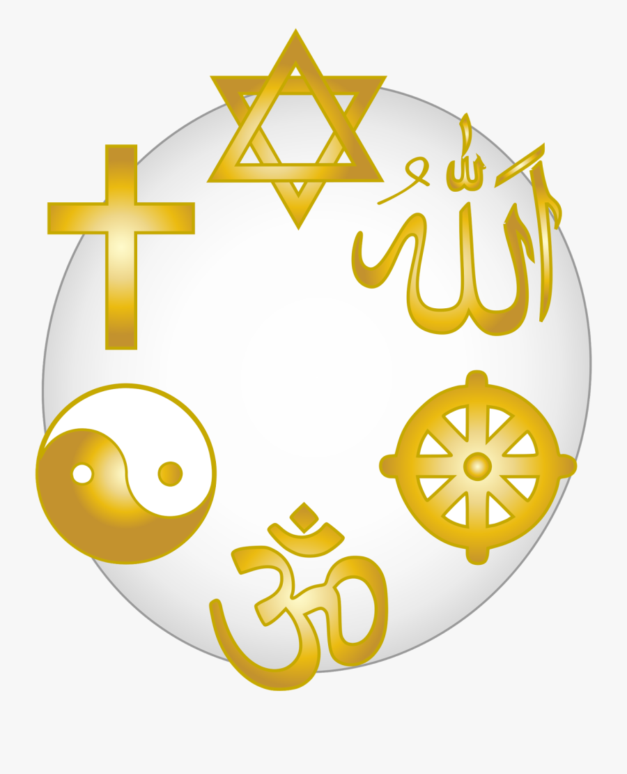 Religion Clipart - All Religion In One Locket, Transparent Clipart