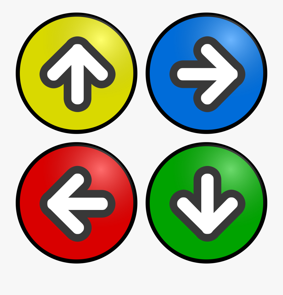 Clipart Direction Arrows - Arrows Clipart, Transparent Clipart