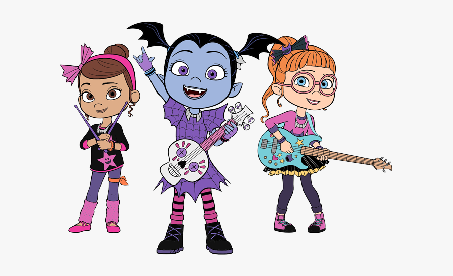 Vampirina Poppy And Bridget, Transparent Clipart