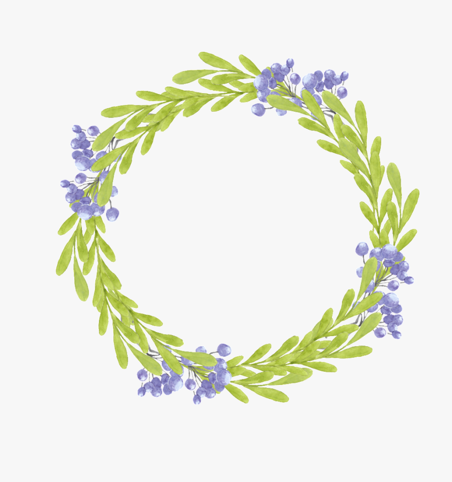 Wedding Card Decoration Wreath Png Free Buckle - Wedding Card Decoration Png, Transparent Clipart