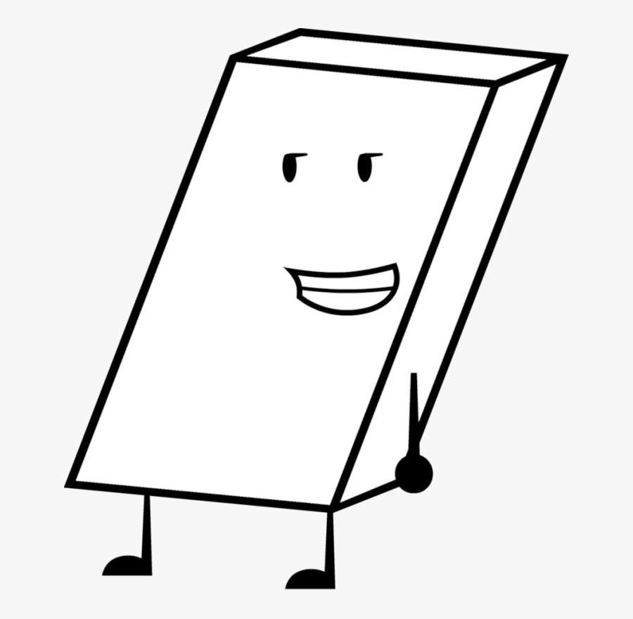 Transparent Eraser Clipart - Cartoon Clipart Eraser Black And White, Transparent Clipart