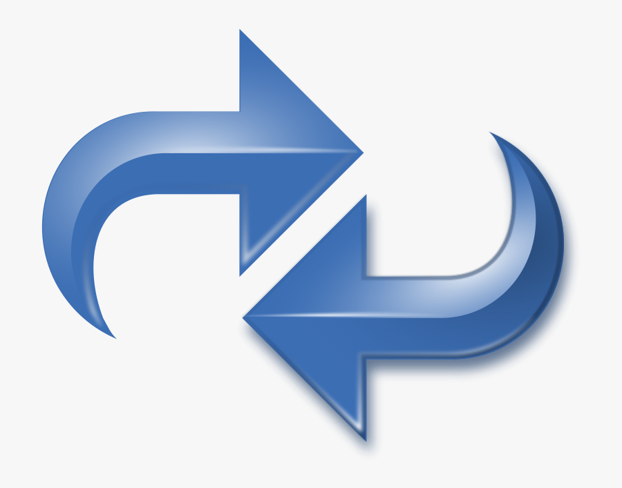Transparent Reverse Arrow Clipart - Switch Clipart, Transparent Clipart