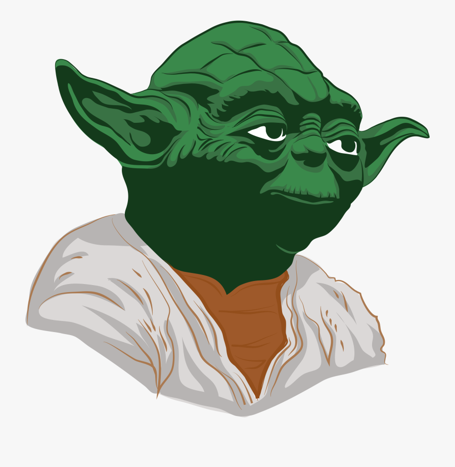 Collection Of Free Yoda Drawing Trace Download On Ui - Illustration, Transparent Clipart