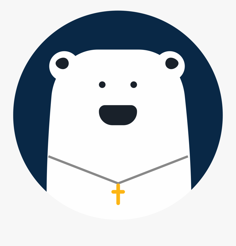 About Christian Polar Bear Clipart , Png Download - Cartoon, Transparent Clipart