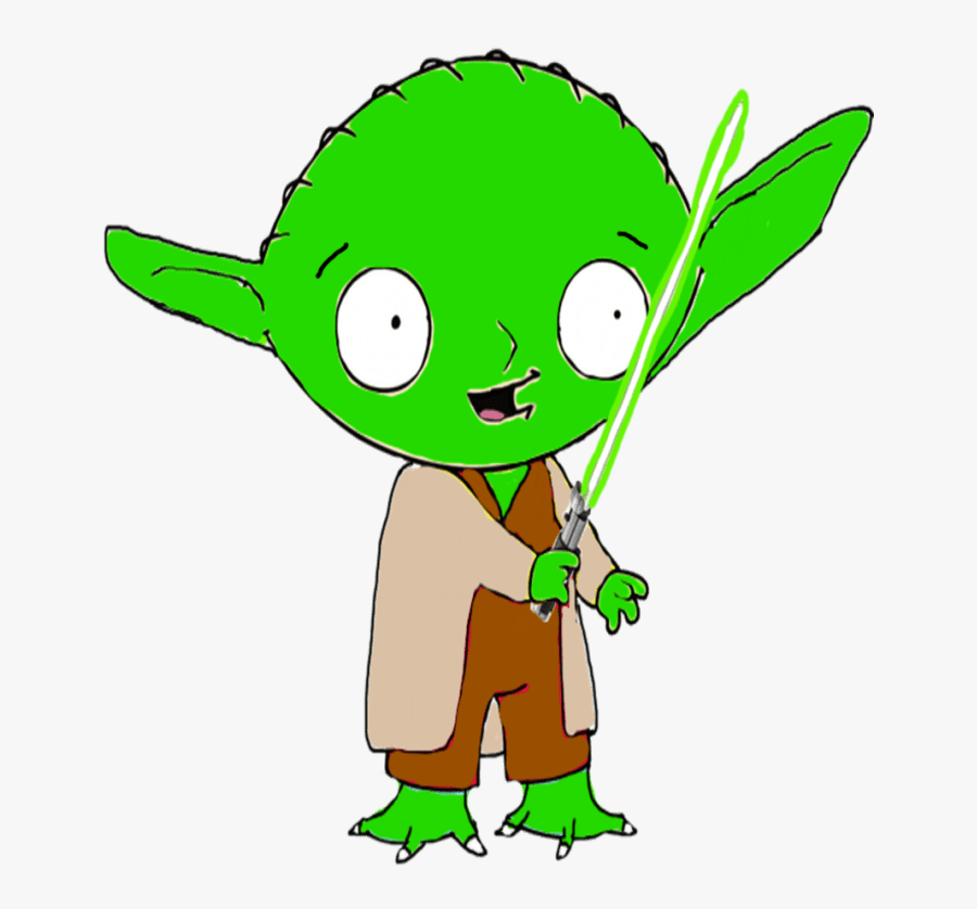 Transparent Cute Yoda Clipart Cartoon , Free Transparent Clipart