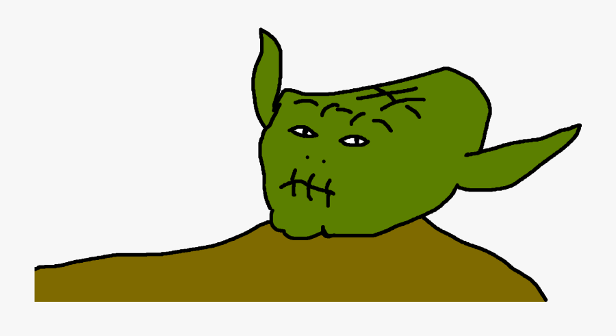 14kib, 1920x1080, Yoda Ded Clipart , Png Download - Cartoon, Transparent Clipart