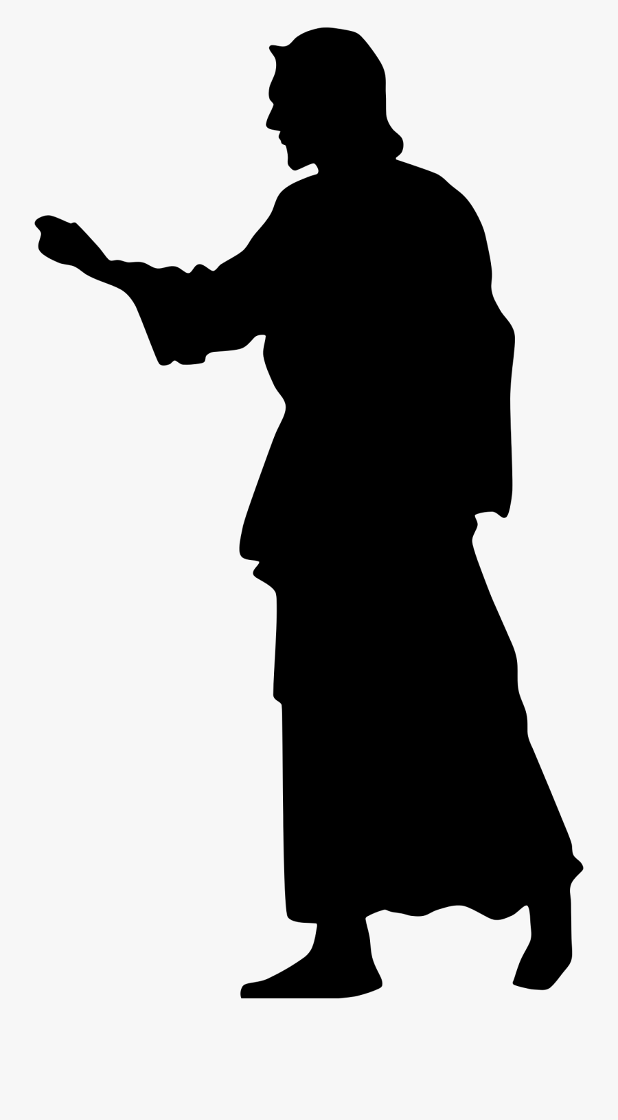 Silhouette Of Jesus Christ At Getdrawings - Christ Silhouette Lds, Transparent Clipart