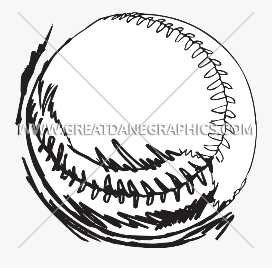 Baseball Line Drawing At Getdrawings, Transparent Clipart