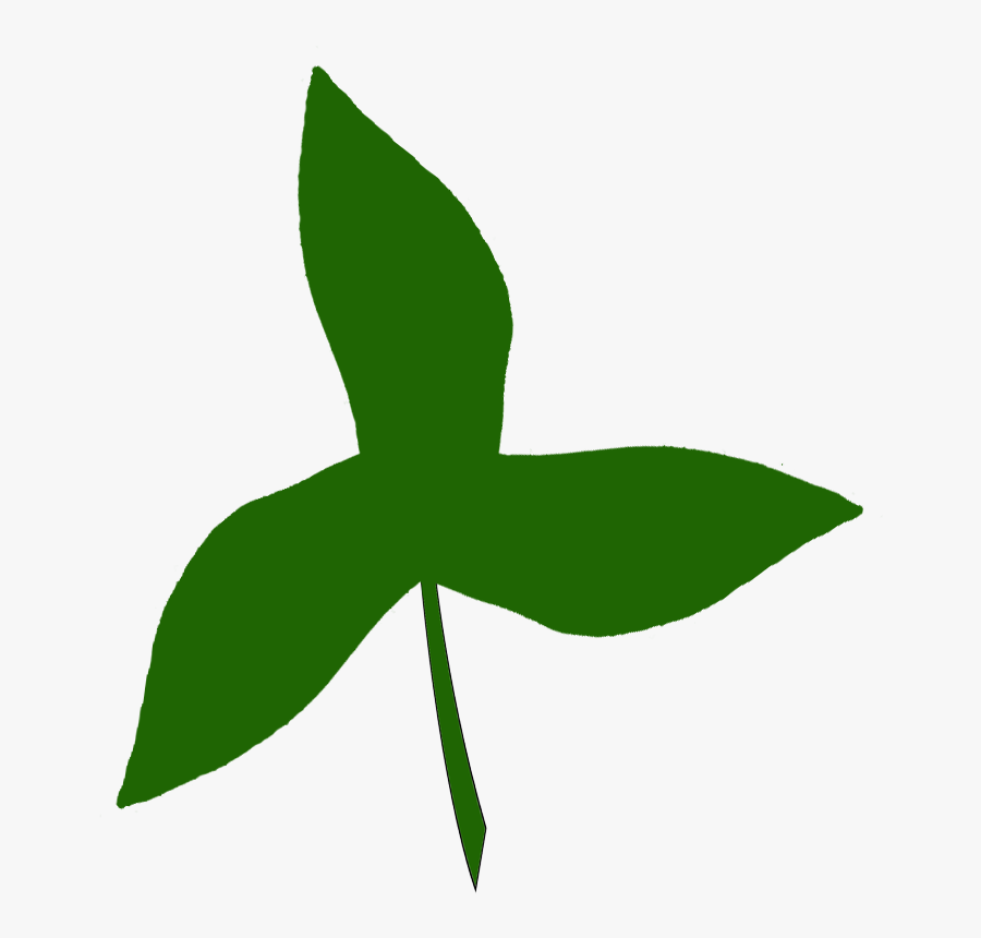 Yoda Ear Shamrock Cookie Stencil St Clipart , Png Download, Transparent Clipart