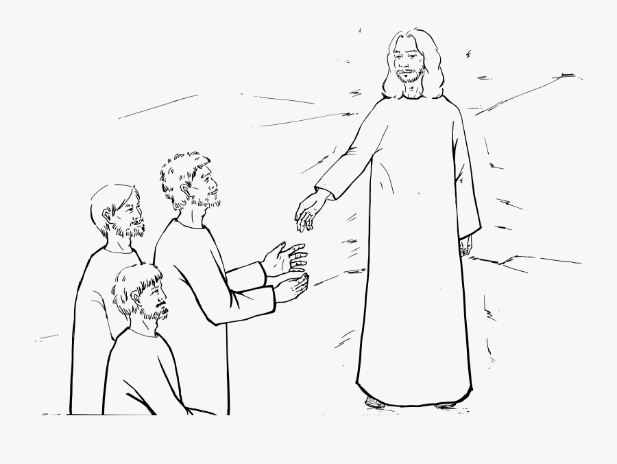 Christian Clipart Transfiguration - Jesus, Transparent Clipart