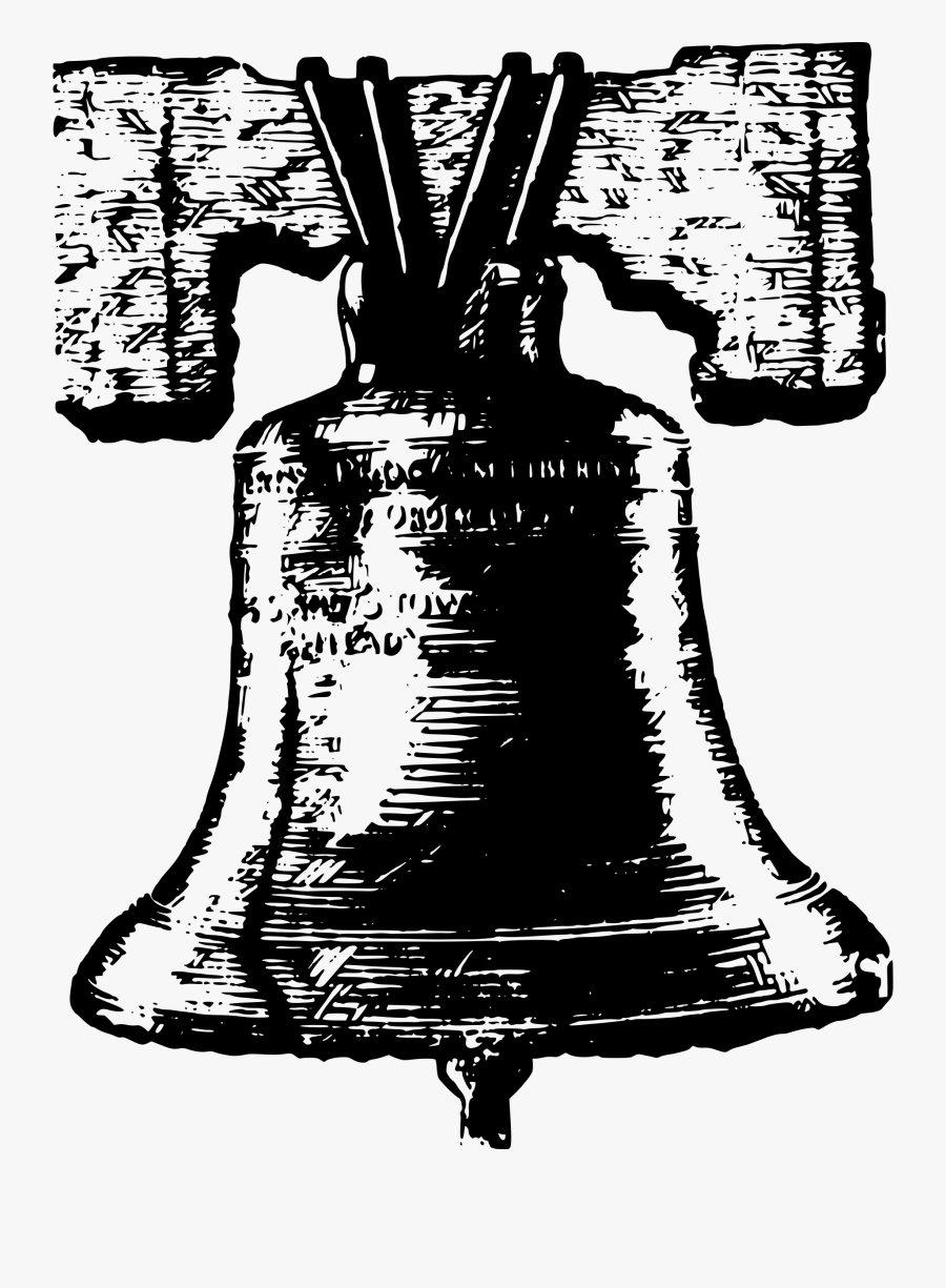 Clipart - Liberty Bell Clip Art, Transparent Clipart