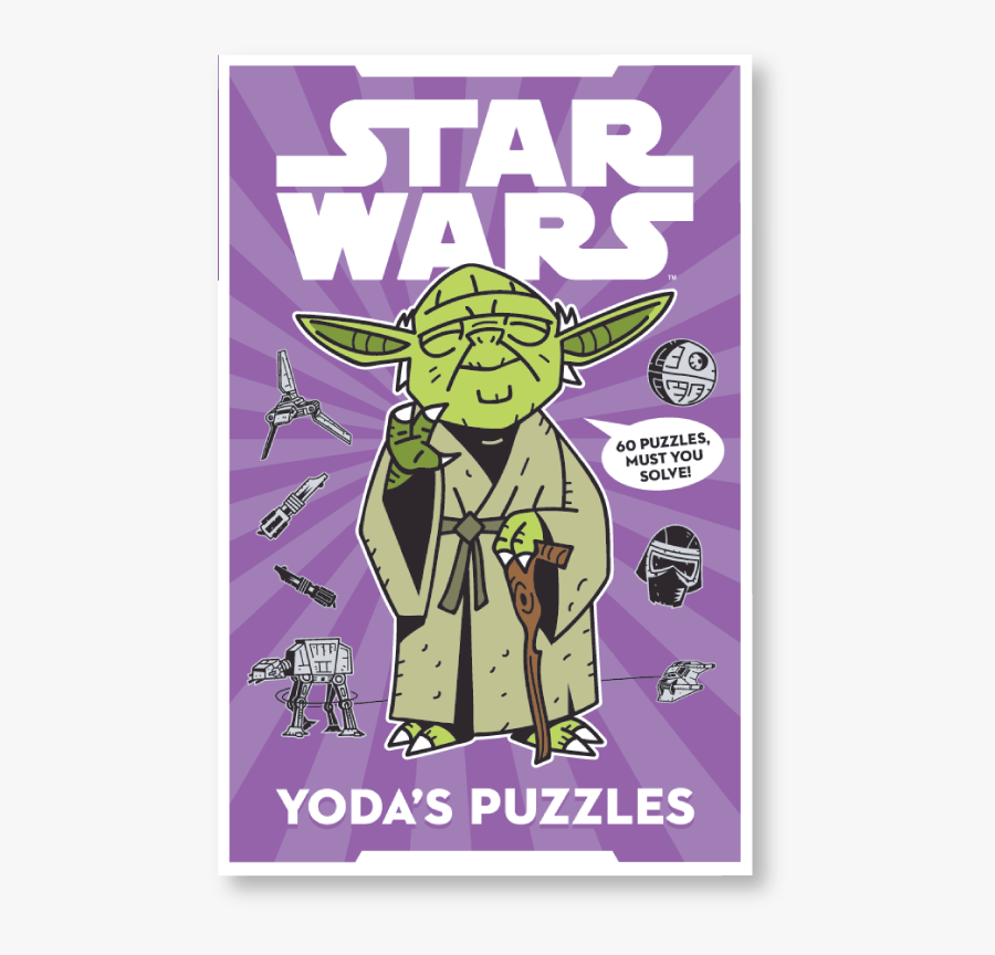 Yoda Head Png - Star Wars Yoda Puzzles Book, Transparent Clipart