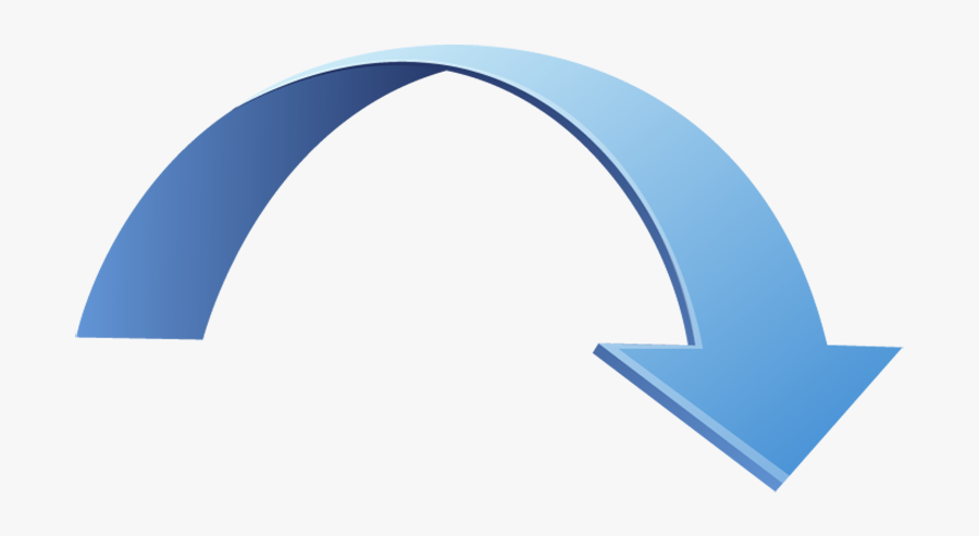 Curved Arrow Clipart - Clipart Curved Arrow Png, Transparent Clipart